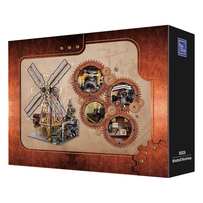 Pantasy Original Kit de Construcción Steampunk Windmill Workshop