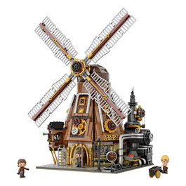 Pantasy Original Kit de Construcción Steampunk Windmill Workshop