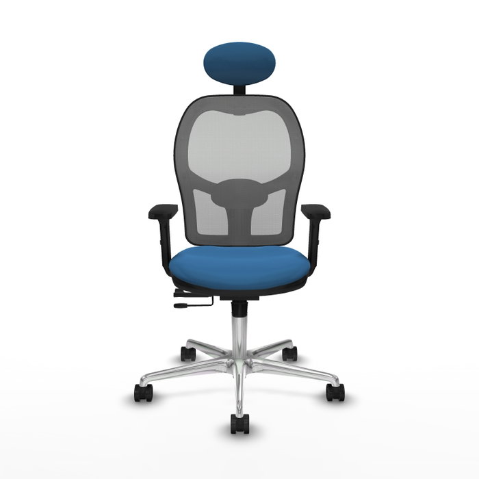 PIQUERAS Y CRESPO Silla de oficina Jorquera Azul claro y Gris PIQUERAS Y CRESPO Silla de oficina Jorquera Azul claro y Gris