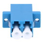 Extralink Adaptador LC/UPC Single Mode Duplex Azul ABS Uncoated Embalaje Uncoated Blue Acrylonitrile Butadiene Styrene ABS