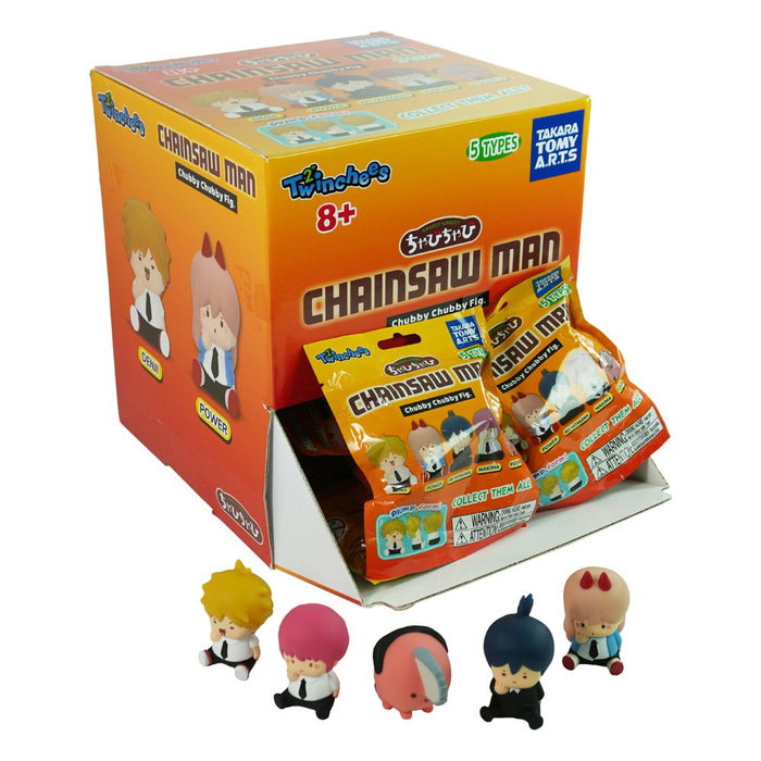 Chainsaw Man Minifiguras Twinchees Chubby Chubby 5 cm Expositor (24) Chainsaw Man Minifiguras Twinchees Chubby Chubby 5 cm Expositor (24)