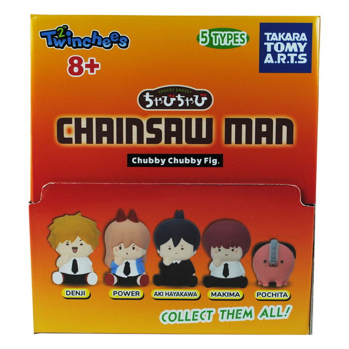 Chainsaw Man Minifiguras Twinchees Chubby Chubby 5 cm Expositor (24) Chainsaw Man Minifiguras Twinchees Chubby Chubby 5 cm Expositor (24)
