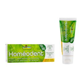 BOIRON Homeodent Bifluore 75 Ml Limon Pasta Dentífrica para Reducir la Placa Dental y Prevenir Caries