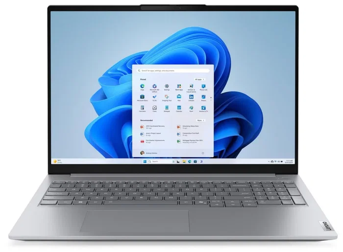 Lenovo ThinkBook 16 G8 Intel Core Ultra 5 135H 16 Pulgadas WUXGA 16GB 512GB Win11Pro Arctic Grey