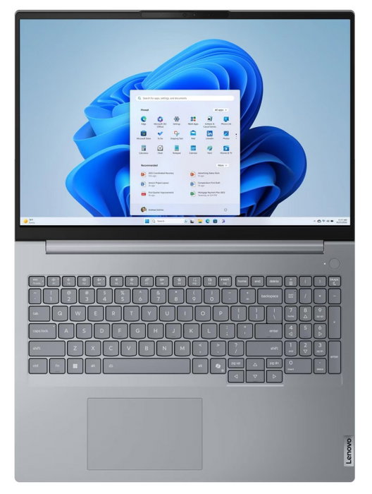 Lenovo ThinkBook 16 G8 Intel Core Ultra 5 135H 16 Pulgadas WUXGA 16GB 512GB Win11Pro Arctic Grey