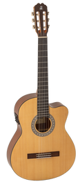Guitarra Clásica Admira Alba 4/4 Electrificada con Cutaway Serie Iniciación Brillo