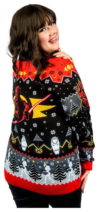 AAA Merchandise Sudadera navideña Star Wars Sith Talla XXL
