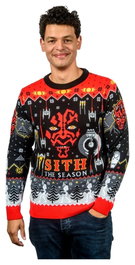 AAA Merchandise Sudadera navideña Star Wars Sith Talla XXL