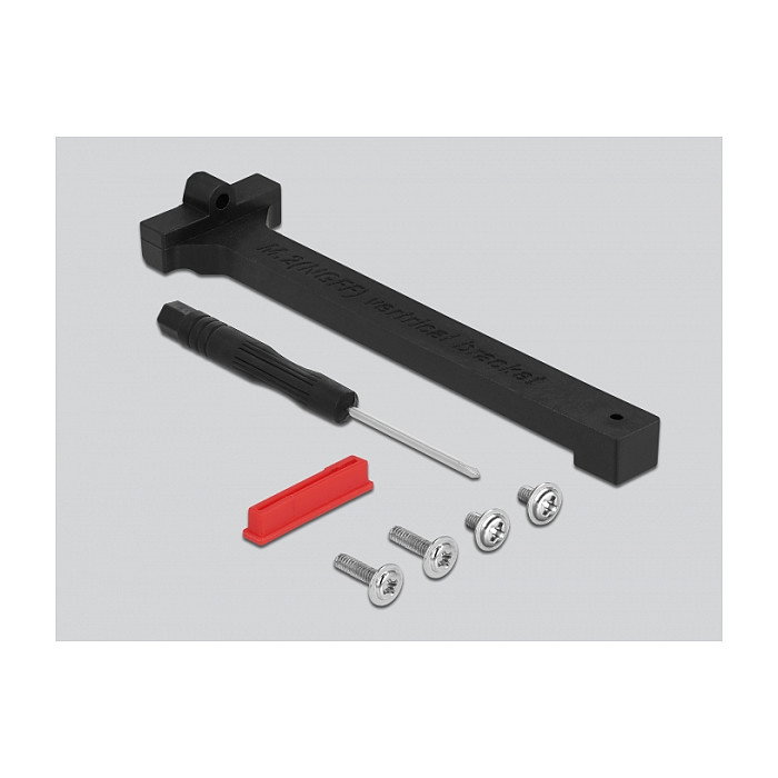 DeLOCK 64137 Adaptador M.2 key A+E a ranura key M acodado con soporte