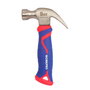 Workpro Martillo de Carpintero Mini, Cabeza de Acero al Carbono Forjado 225g, Mango Fibra de Vidrio, Empuñadura Goma Texturizada para Agarre Antivibraciones