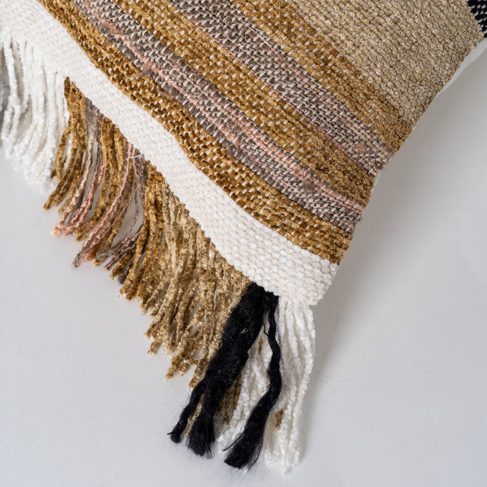 Cojín Multicolor Algodón/Terciopelo 30 X 50 cm (Set de 2)