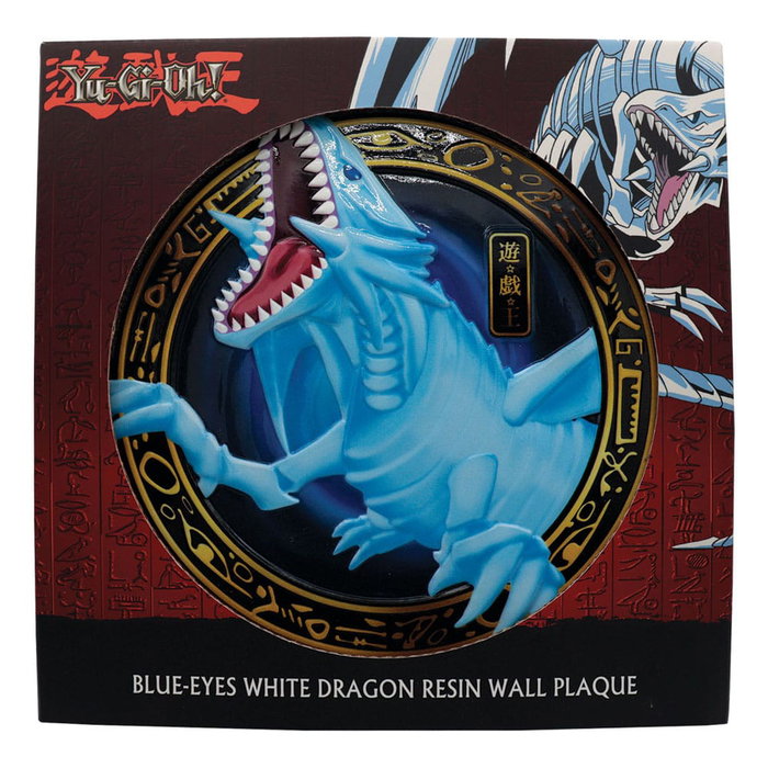Yu-Gi-Oh! Placa de resina Blue-Eyes White Dragon