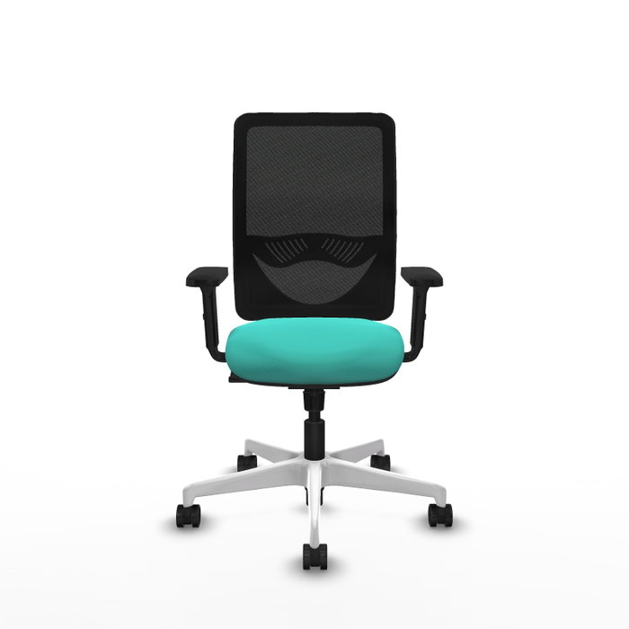 PIQUERAS Y CRESPO Silla de oficina Zulema con mecanismo Sincro, Turquesa y Negro PIQUERAS Y CRESPO Silla de oficina Zulema con mecanismo Sincro, Turquesa y Negro