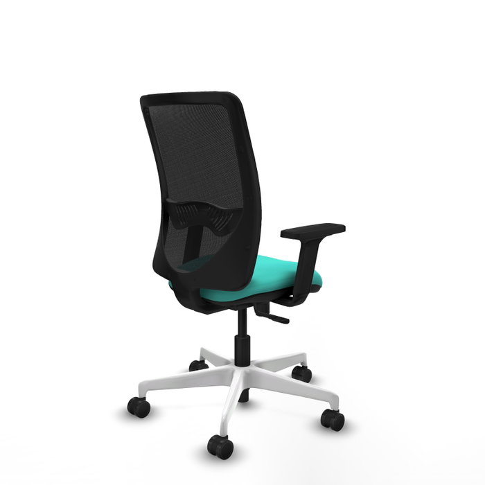PIQUERAS Y CRESPO Silla de oficina Zulema con mecanismo Sincro, Turquesa y Negro PIQUERAS Y CRESPO Silla de oficina Zulema con mecanismo Sincro, Turquesa y Negro