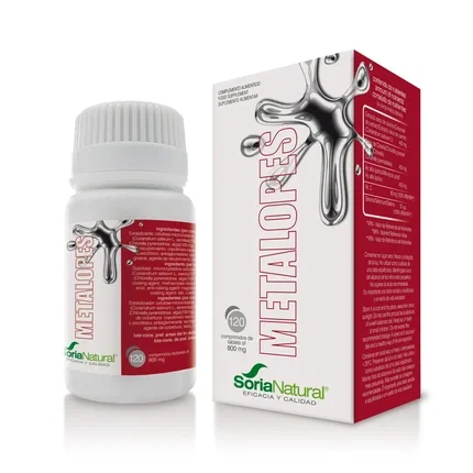 SORIA NATURAL Metalopes 120 comprimidos 800 mg SORIA NATURAL Metalopes 120 comprimidos 800 mg