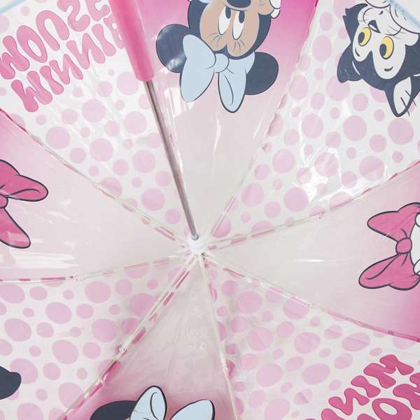 Cerdá Paraguas Manual Poe Minnie 45 cm para Niña Rosa Edad Mínima 3 años