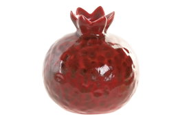 DKD Home Decor Figura Cerámica Granada Granate