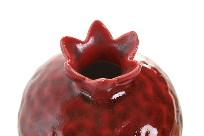 DKD Home Decor Figura Cerámica Granada Granate