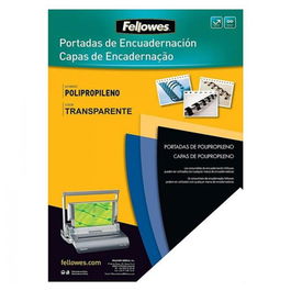Fellowes 5477301 Pack 50 Portadas Polipropileno 700 Micras Translúcido A4