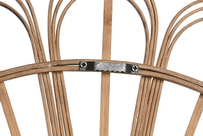 DKD Home Decor Decoración de Pared Bambú y MDF Natural 73x73 cm DKD Home Decor Decoración de Pared Bambú y MDF Natural 73x73 cm