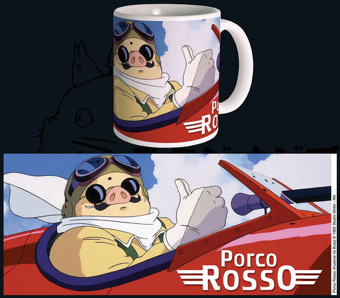 Studio Ghibli Taza Porco Rosso Studio Ghibli Taza Porco Rosso