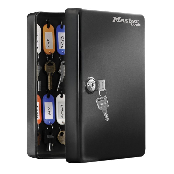 Master Lock Key Box KB-25ML para 25 llaves, Negro