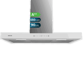Cecotec Flux TT 905500 Glass White A++