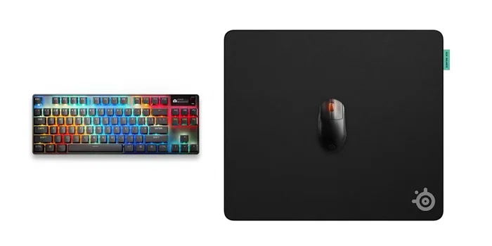 SteelSeries QcK Performance Control L Negro