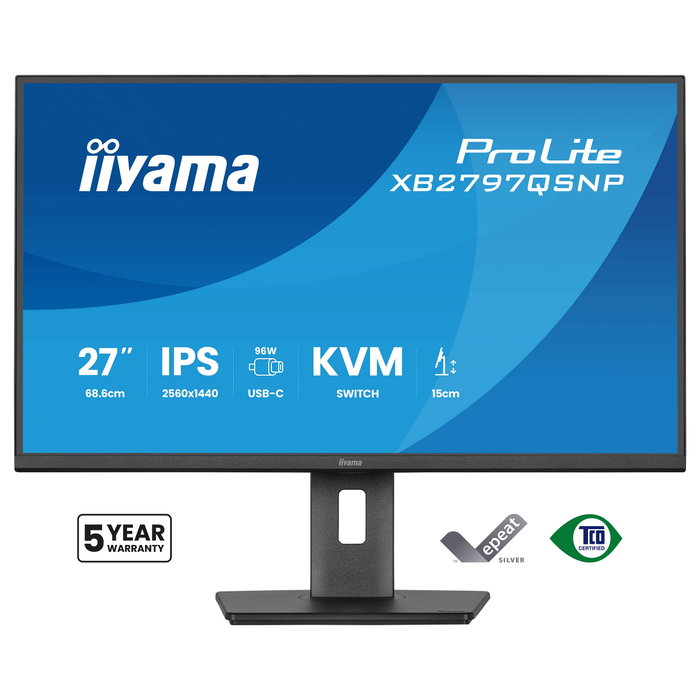 Iiyama ProLite XB2797QSNP-B1 Monitor de 27 IPS Quad HD Iiyama ProLite XB2797QSNP-B1 Monitor de 27 IPS Quad HD