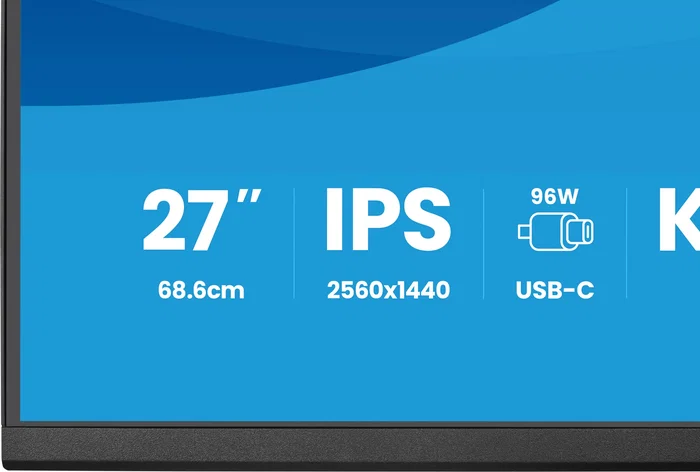 iiyama ProLite XB2797QSNP-B1 27'' QHD IPS 75Hz USB-C 96W KVM