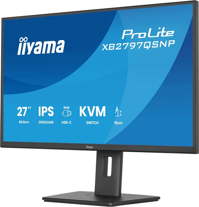 iiyama ProLite XB2797QSNP-B1 27'' QHD IPS 75Hz USB-C 96W KVM