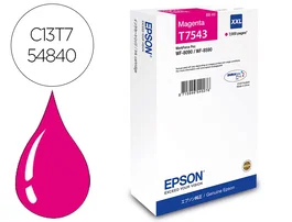 Epson WF-8X90 Original Tinta Magenta XXL 7000p - Cartucho para Impresora Ink-jet