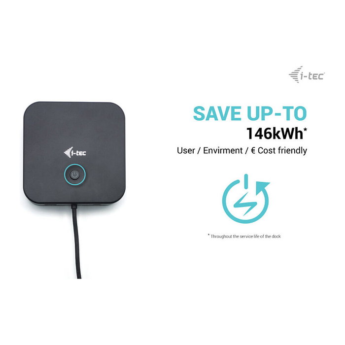 I-Tec Docking Station USB-C con HDMI Dual, DisplayPort y Carga Rápida Power Delivery 100W I-Tec Docking Station USB-C con HDMI Dual, DisplayPort y Carga Rápida Power Delivery 100W