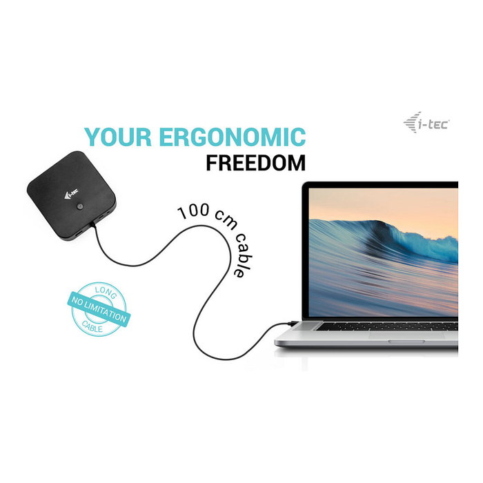 I-Tec Docking Station USB-C con HDMI Dual, DisplayPort y Carga Rápida Power Delivery 100W I-Tec Docking Station USB-C con HDMI Dual, DisplayPort y Carga Rápida Power Delivery 100W