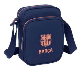 Bolso Bandolera F.C. Barcelona Azul marino 16 x 22 x 6 cm