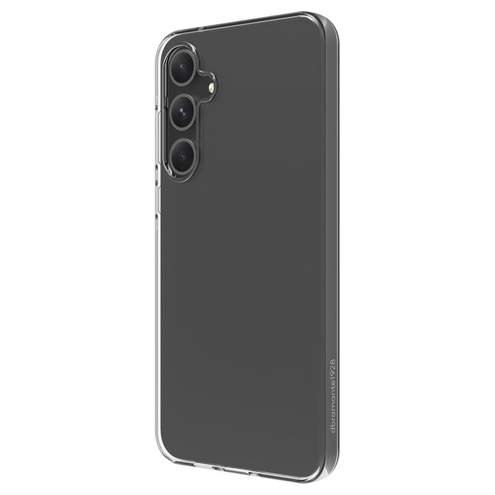 dbramante 1928 BULK - NUUK Funda Transparente para Samsung Galaxy A55 5G (6.6") de Plástico Reciclado, Resistente a Rayones