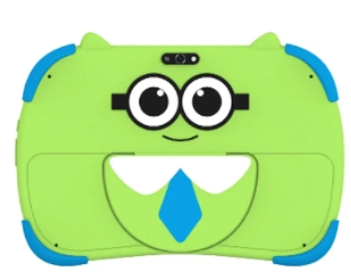 Qubo TKIDS-100 Tablet Android 10.1" IPS, 4 GB RAM + 64 GB, Pantalla 1280x800, Android 11, Resistente IP54 para Niños, Verde - Incluye Funda