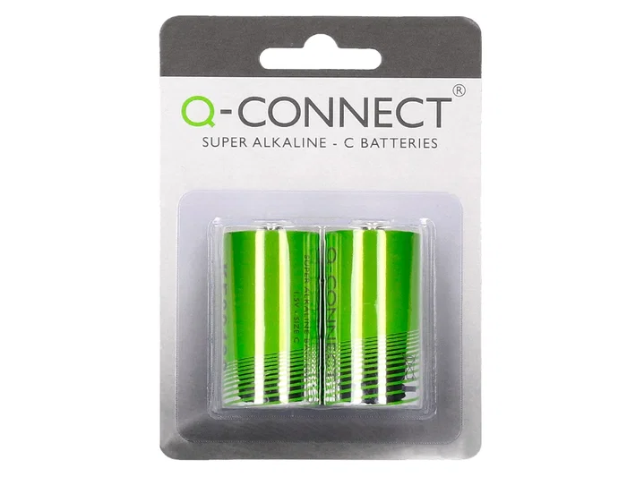 Q-connect Pilas Alcalinas Larga Duración Blister 2 Unidades