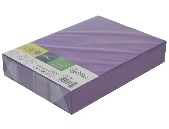 Liderpapel Papel de color DIN A4 lila intenso 80 g
