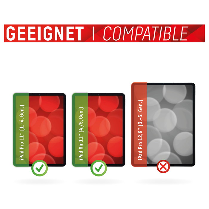 Displex 01534 Protector de Pantalla de Vidrio Templado 9H para iPad Pro 11'' (1-4 Gen) y iPad Air (4/5 Gen) 27.9 cm Transparente Anti-Huellas Displex 01534 Protector de Pantalla de Vidrio Templado 9H para iPad Pro 11'' (1-4 Gen) y iPad Air (4/5 Gen) 27.9 cm Transparente Anti-Huellas