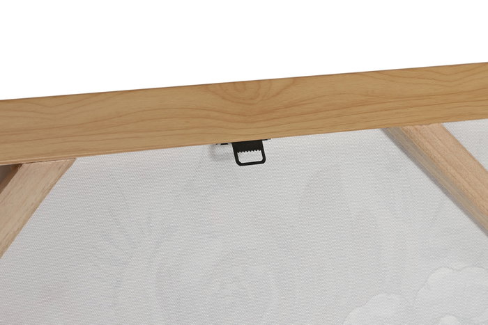 DKD Home Decor Cuadro Lienzo PS 70x3,5x100 Chica Flores (Pack de 2)