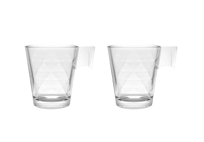 La Mediterranea Set de 2 Tazas Café con Leche Napoli Diamond 21 cl (36 Cajas) La Mediterranea Set de 2 Tazas Café con Leche Napoli Diamond 21 cl (36 Cajas)
