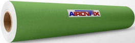 AIRONFIX Rollo de Forro Autoadhesivo Verde con Brillo 0.45x20m