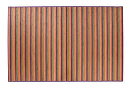 DKD Home Decor Alfombra Bambú Rayas Multicolor 230 x 160 cm (2 Unidades) Colección Bamboo carpets 25 Ambiente Urban