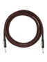 Fender Cable Jack/Jack Professional Series 3m Tweed Rojo