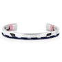 Tom Hope Pulsera Hybrid 2 SS Open Bangle Gris S