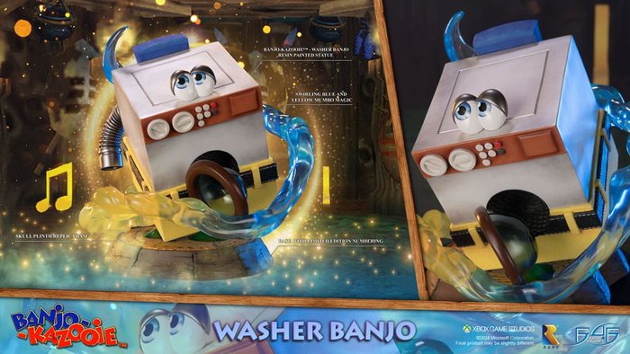 Banjo Kazooie Estatua Washer Banjo 22 cm