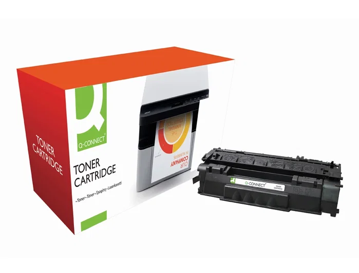 Q-connect Toner Compatible HP Q5949A Negro para LaserJet 1160/1320, 2500 Páginas - Certificado Nordic Swan