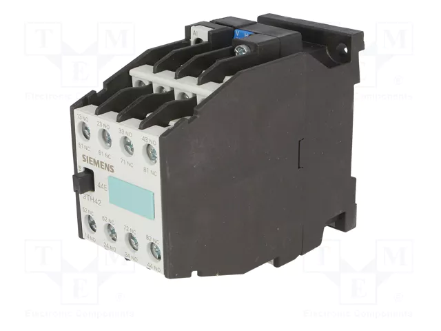SIEMENS Contactor 8-polar 230VAC 10A NC x4 + NO x4
