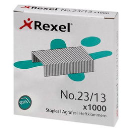 Rexel 23-13 Grapas Galvanizadas Caja De 1000 Unidades